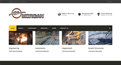 Desktop Screenshot of morganengineering.com
